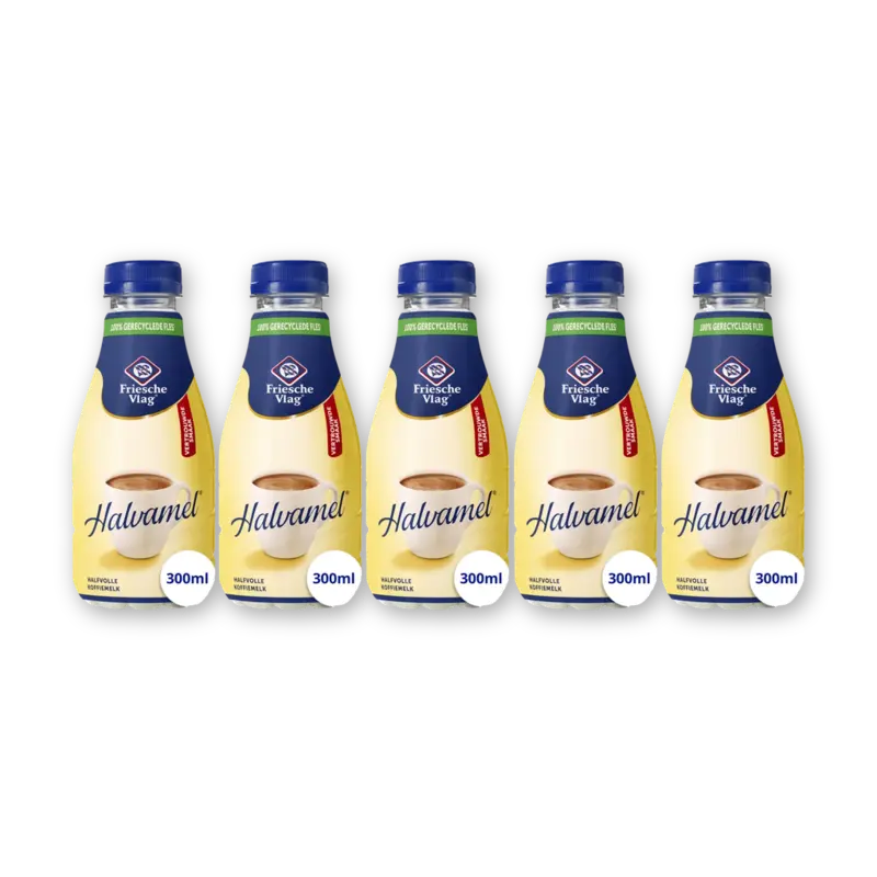 Friesche Vlag Halvamel 5-pack