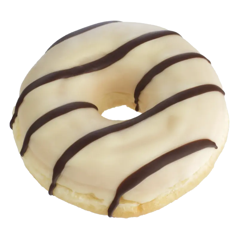 AH Vanille donut gevuld