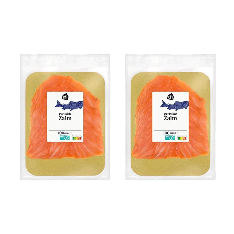 AH Gerookte zalm 2-pack