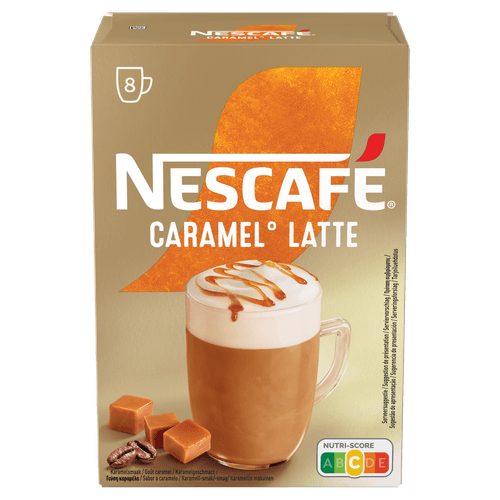 Nescafé Oploskoffie caramel latte 8 koppen