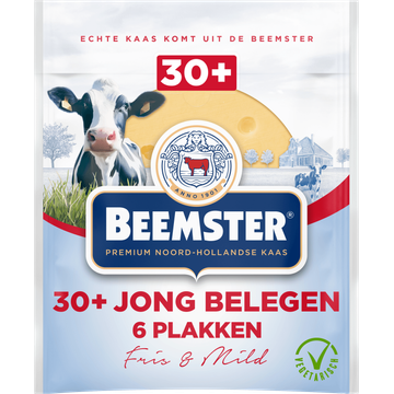 Beemster 30+ Jong Belegen Plakken 150 g