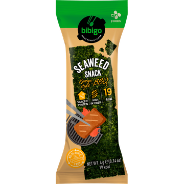 Bibigo Zeewiersnack BBQ 4g