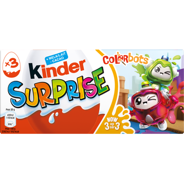 Kinder Surprise 3 x 20 g