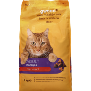 G'woon Kat Brokjes Rund
