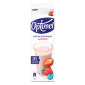 Optimel Drinkyoghurt aardbei 0% vet