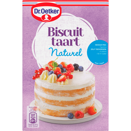 Dr. Oetker Basismix biscuittaart