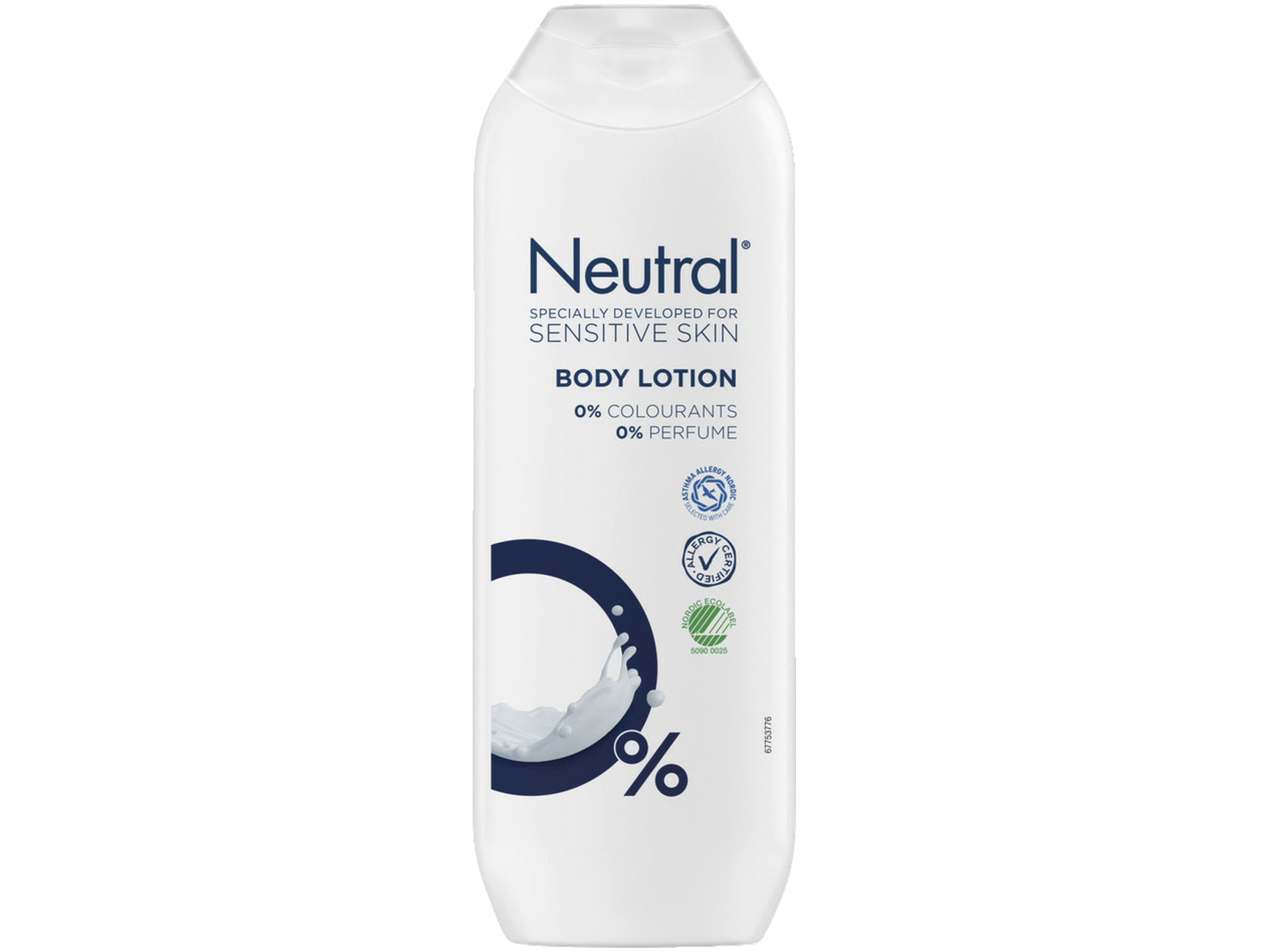 Body lotion sensitive skin
