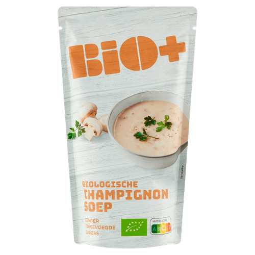 Bio+ Soep in zak champignon