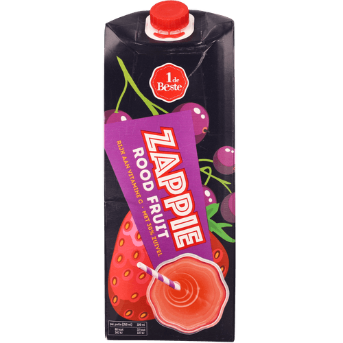 1 de Beste Zappie rood fruit