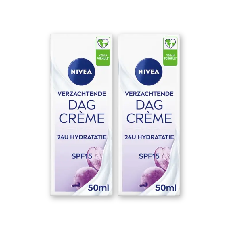 NIVEA Verzachtende dagcreme spf15 2-pack