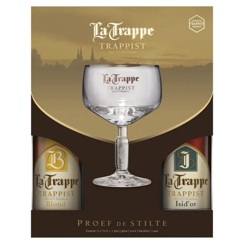La Trappe Giftpack + glas