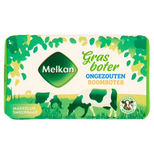 Melkan Grasboter ongezouten roomboter