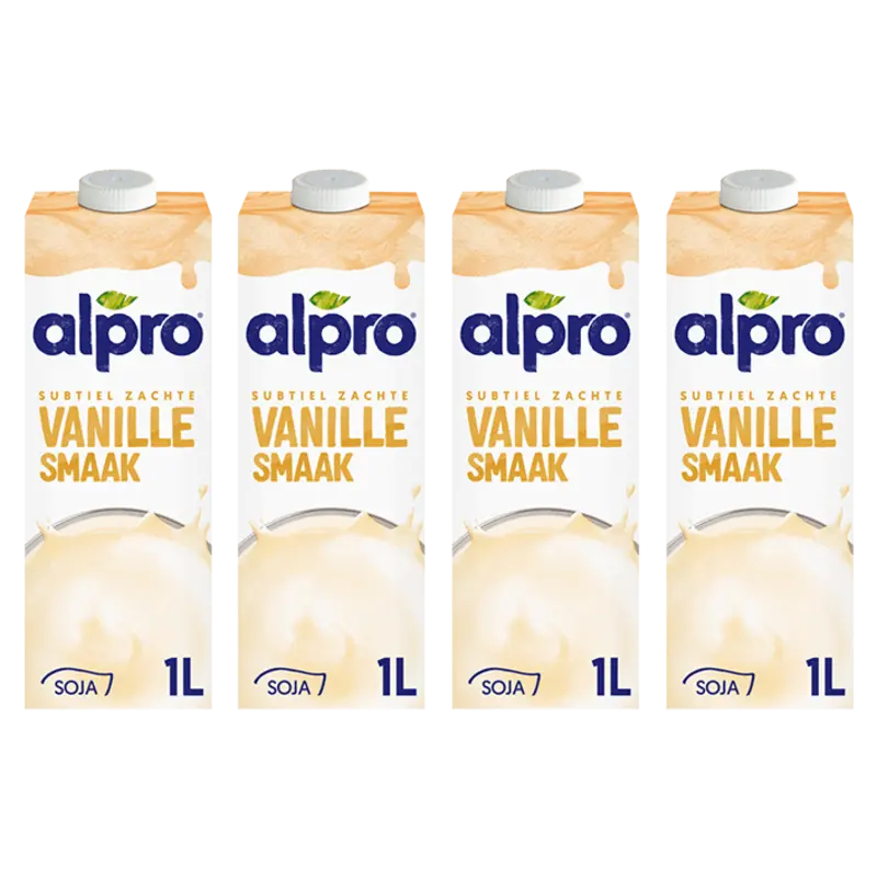 Alpro Sojadrink vanille 4-pack