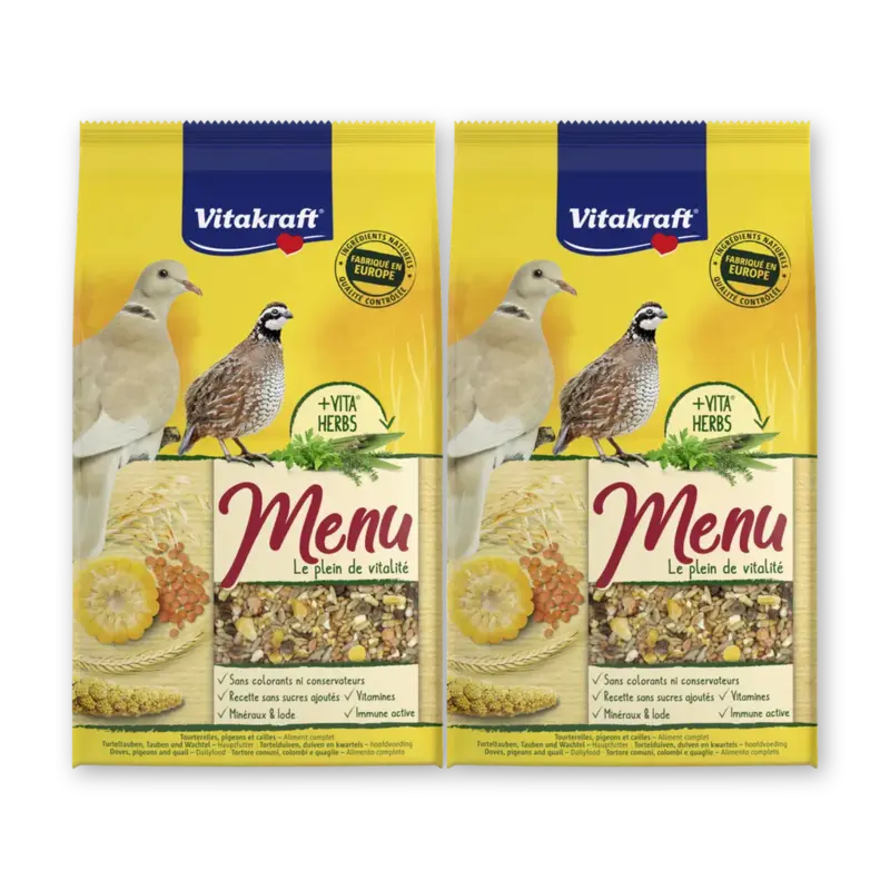 Vitakraft Menu vital duiven 2-pack