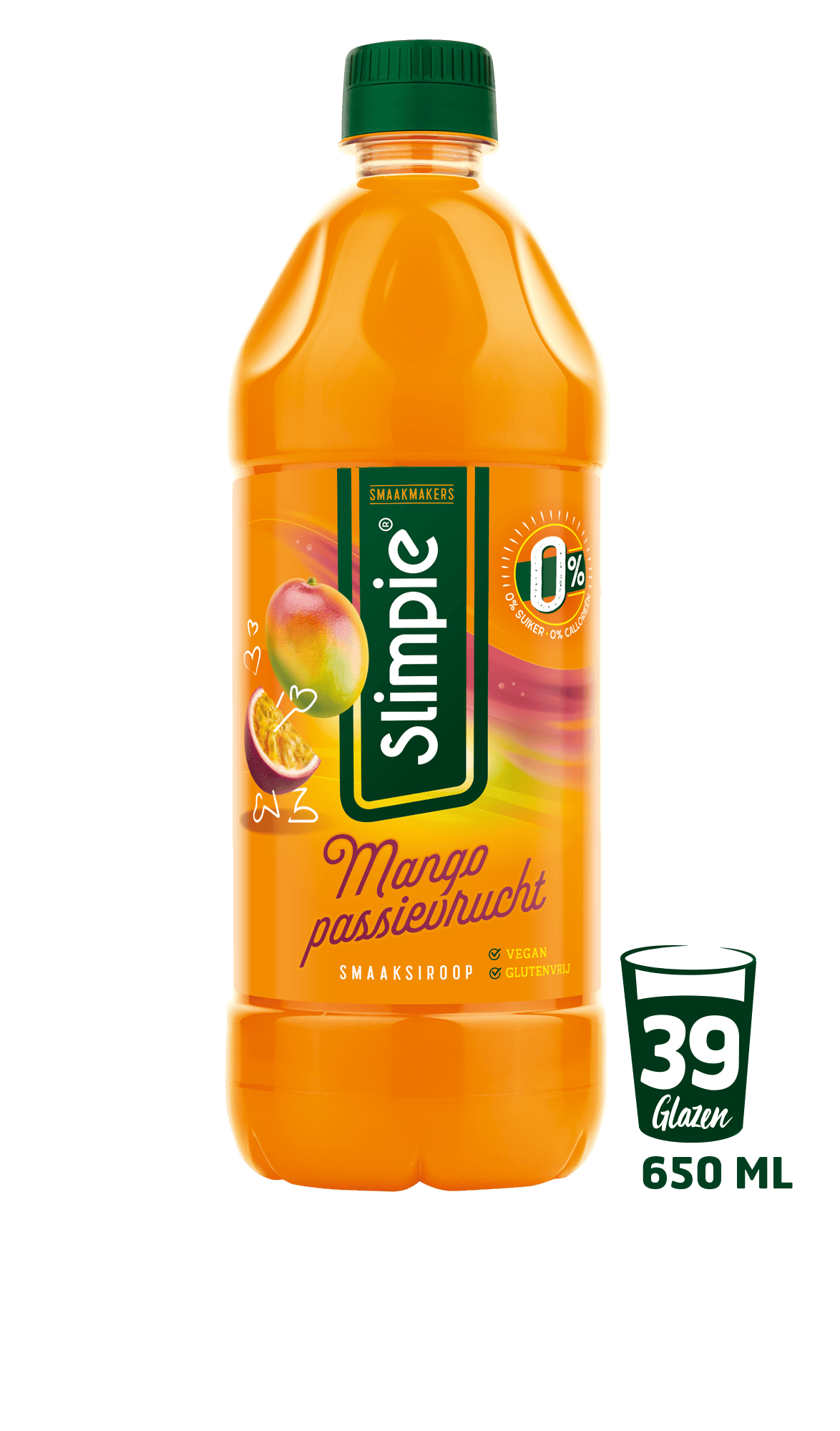 Slimpie Limonadesiroop mango passievrucht
