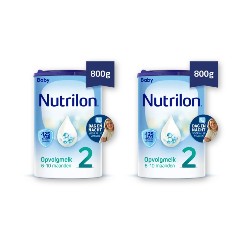 Nutrilon 2 opvolgmelk 6+ mnd 2-pack