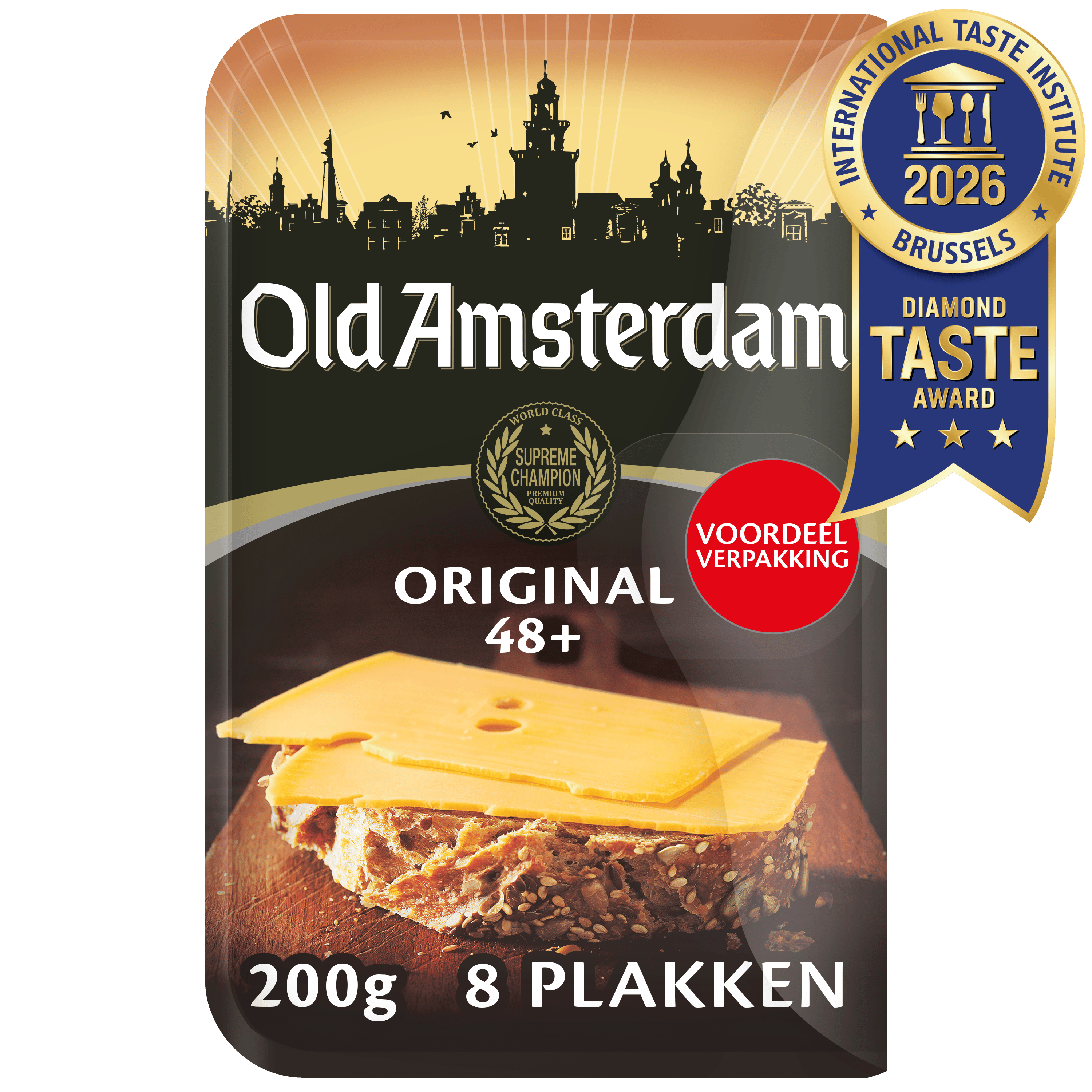 Old Amsterdam plakken 48+