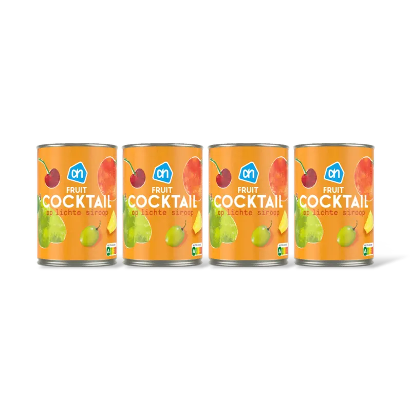 AH Fruitcocktail siroop 4-pack