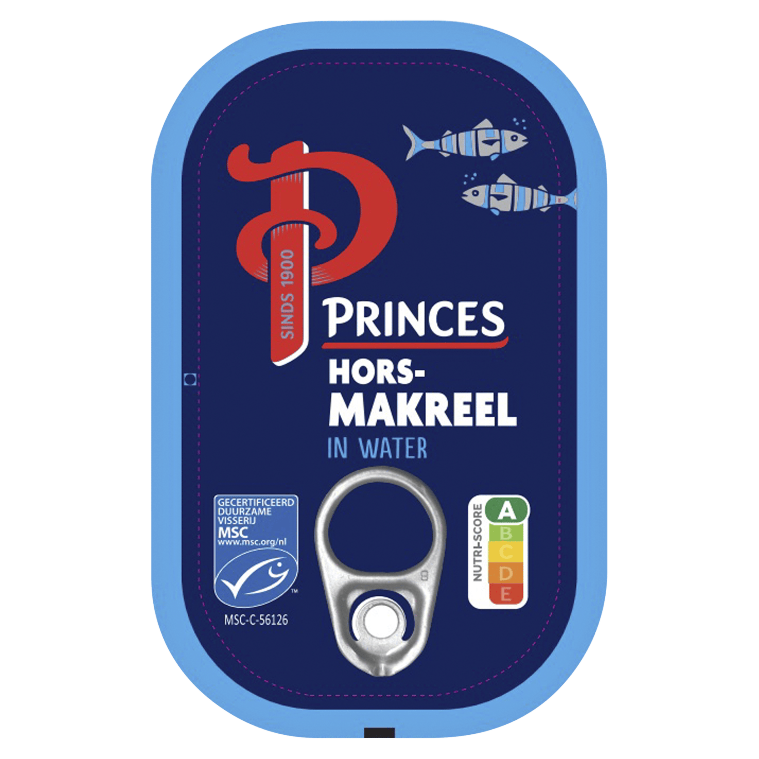 Princes Horsmakreelfilets in water
