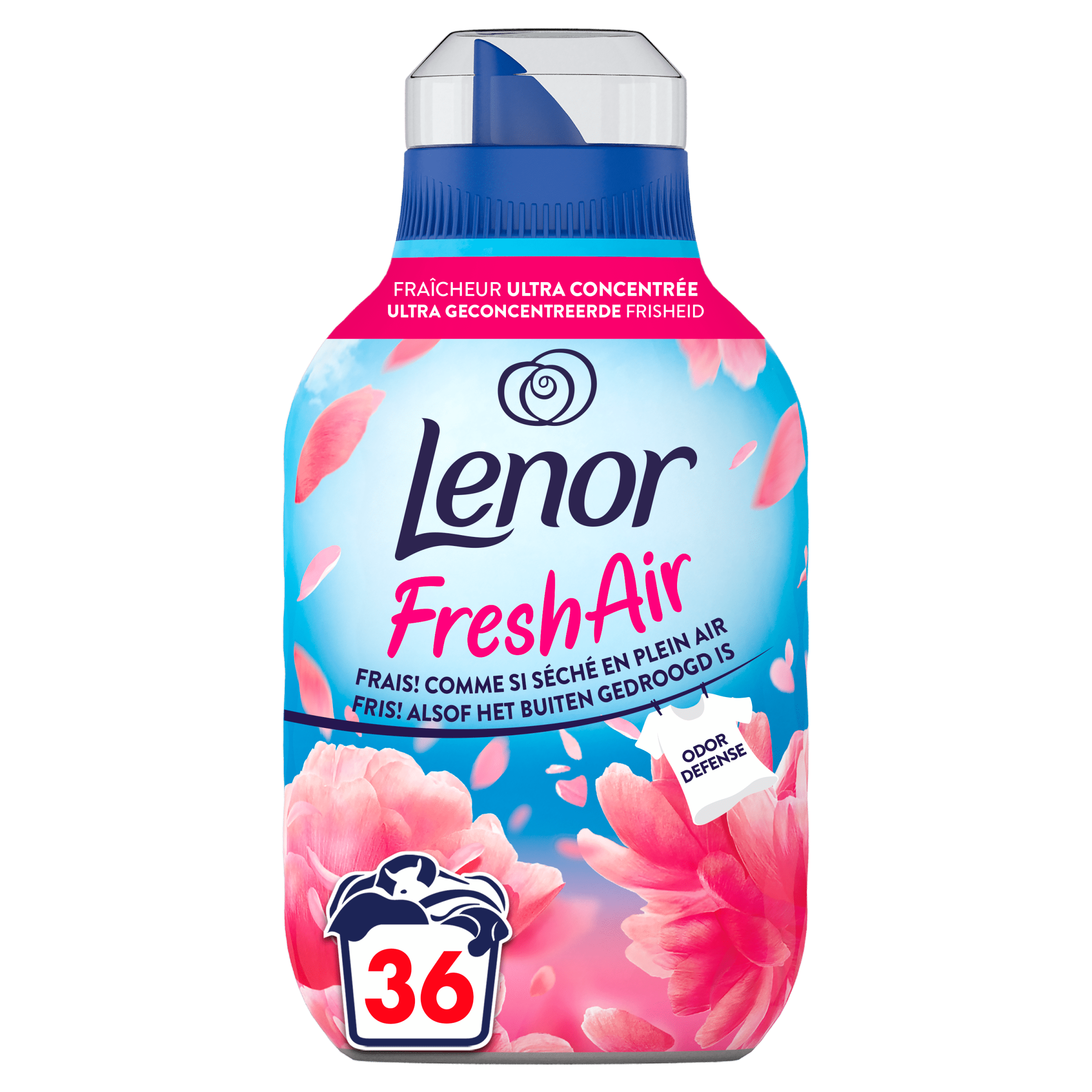Lenor Fresh air wasverz. bloemen bloesem 36s
