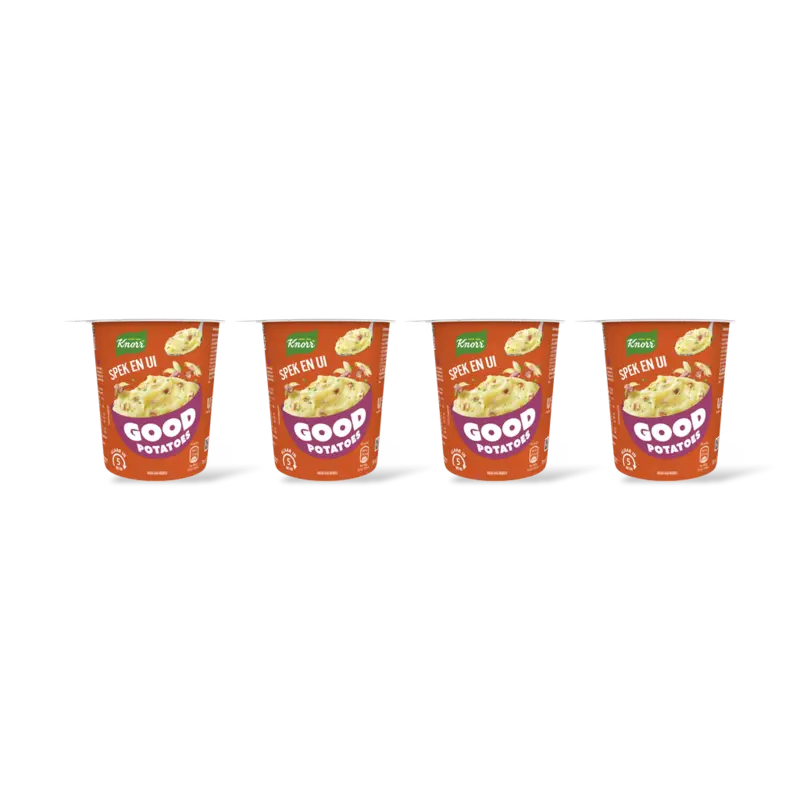 Knorr Good potatoes spek & ui 4-pack