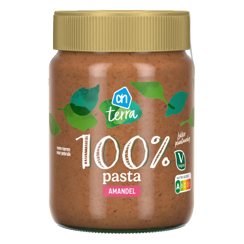 AH Terra Plantaardig 100% pasta amandel
