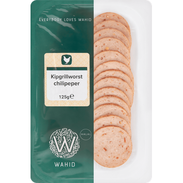 Wahid Kipgrillworst Chilipeper 125 g