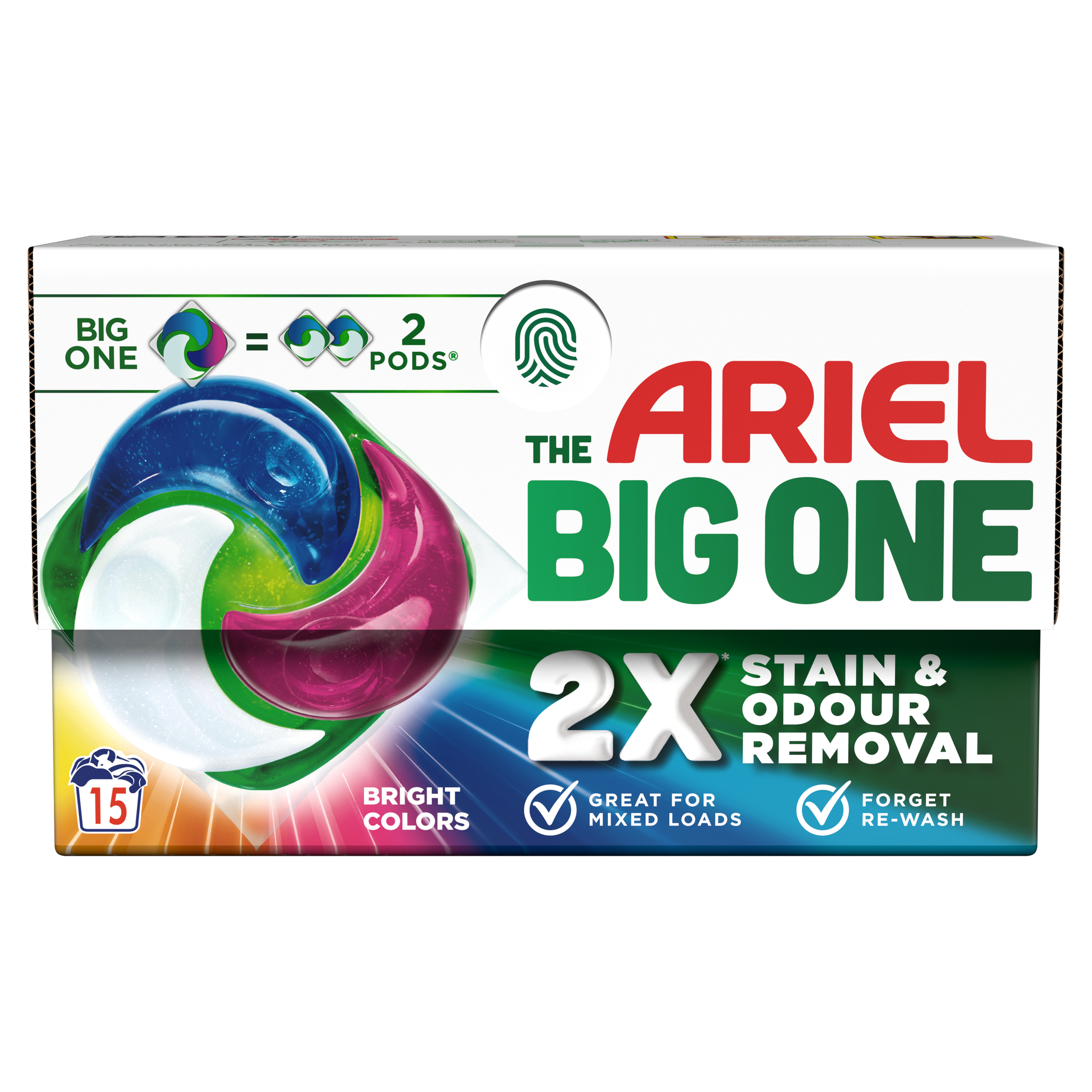 Ariel Big One Color 15 Stuks