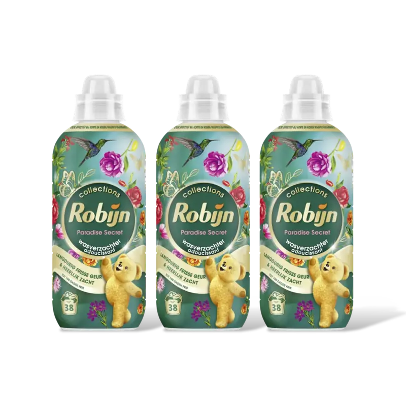 Robijn Wasverzachter paradise secret 3-pack