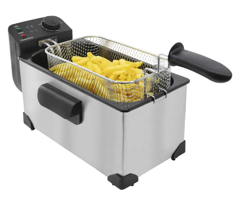 Tomado Frituurpan 3 liter zilver