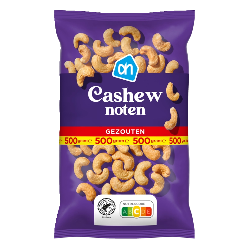 AH Gezouten cashewnoten