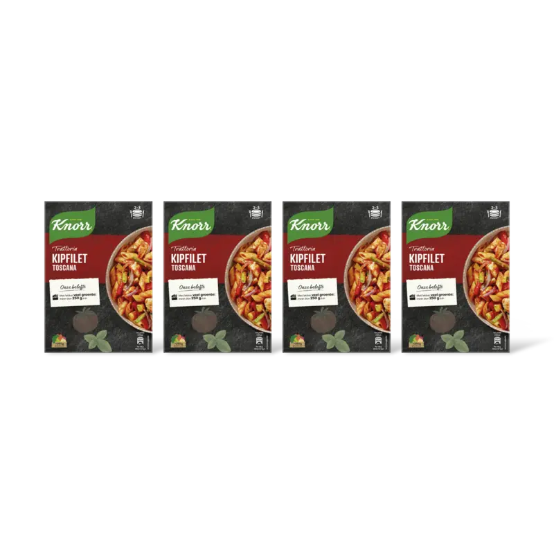 Knorr Tratorria kipfilet Toscana 4-pack