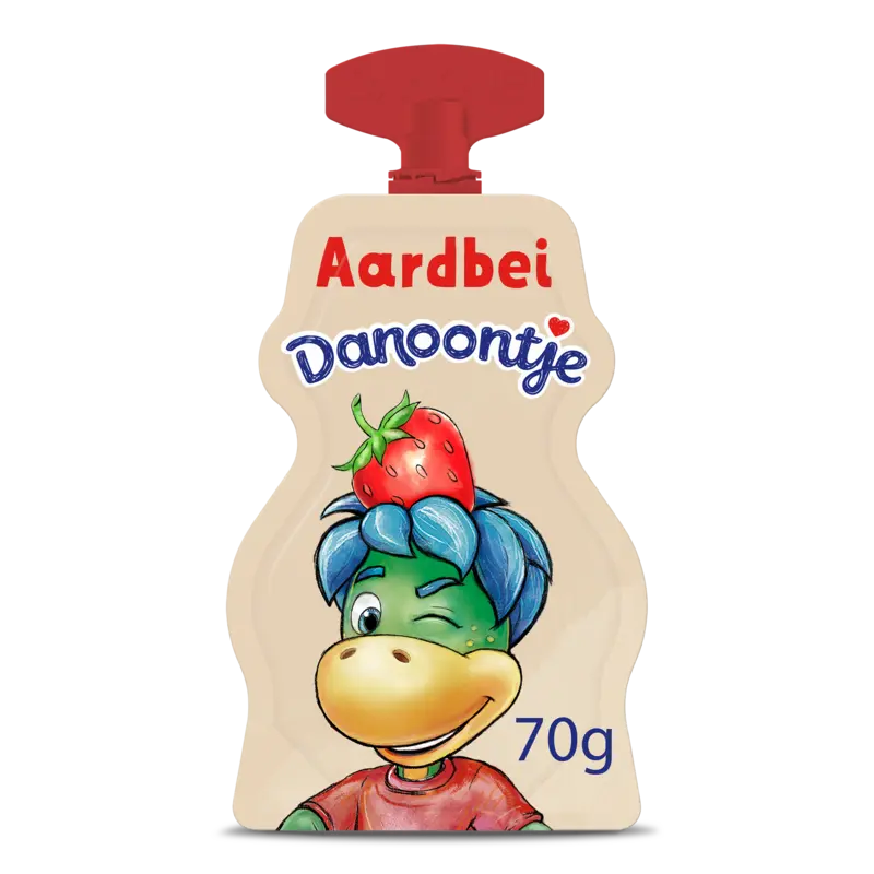 Danoontje Knijpyoghurt aardbei