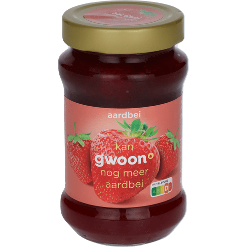 G'woon Extra jam aardbei