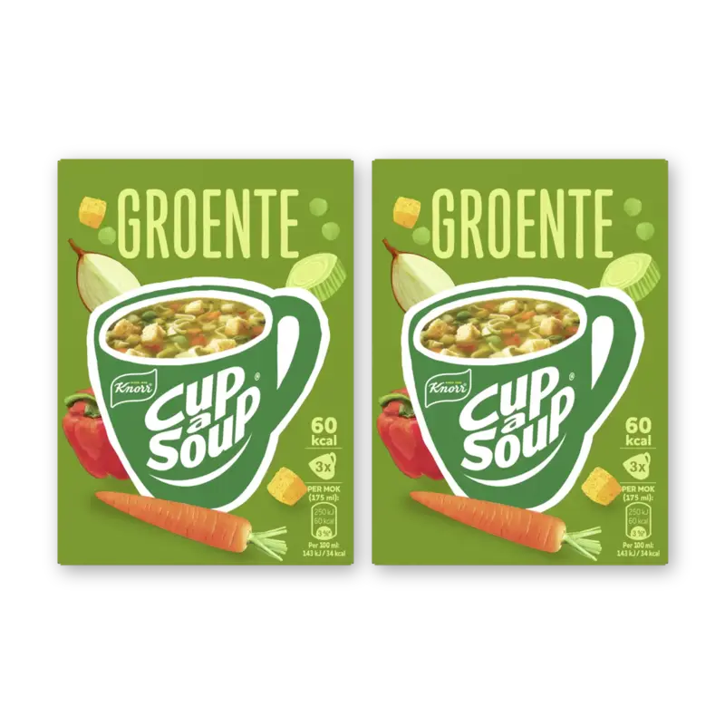 Knorr Cup-a-soup groente 2-pack