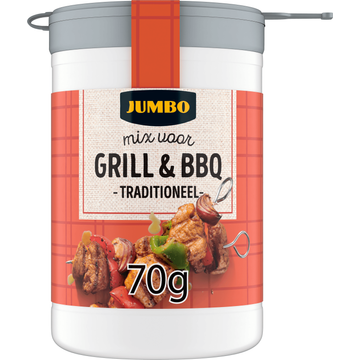 Jumbo Kruidenmix Grill & BBQ Traditioneel 70 g