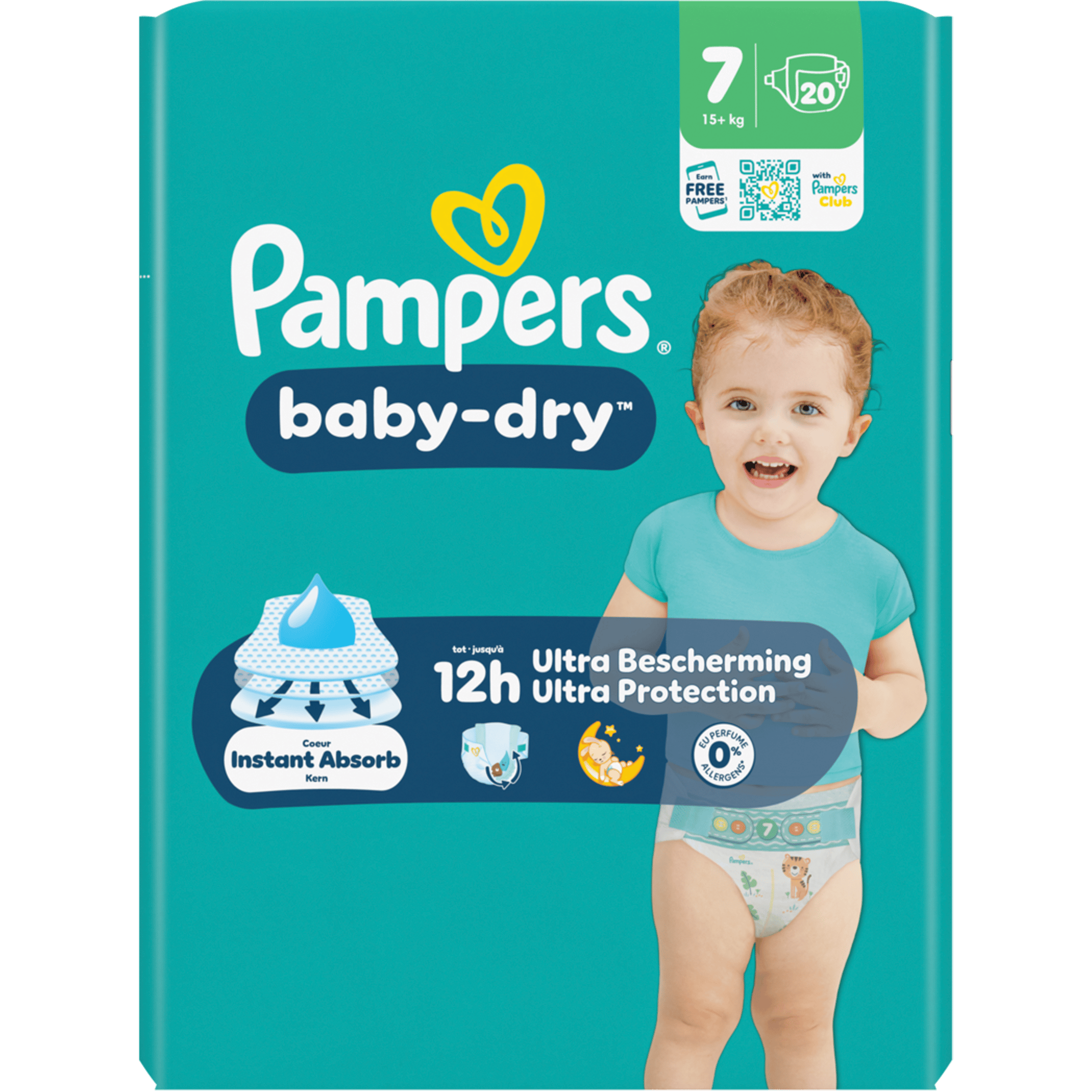 Pampers Baby-dry maat 7