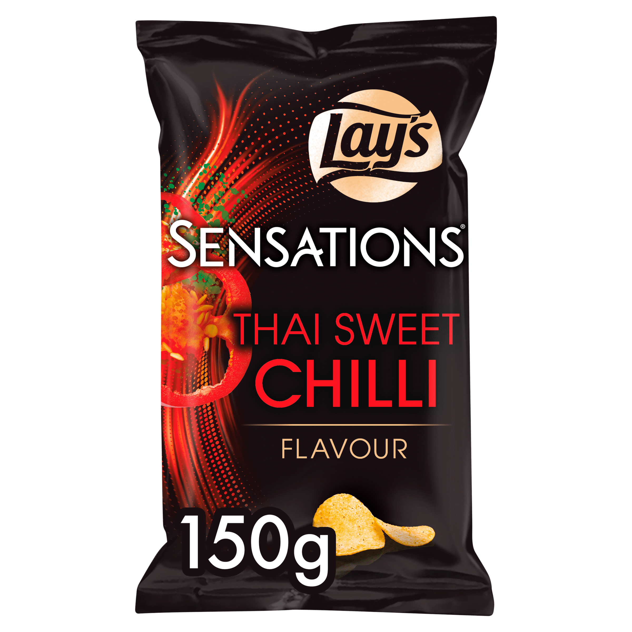 Lays Sensations chips thai sweet chilli