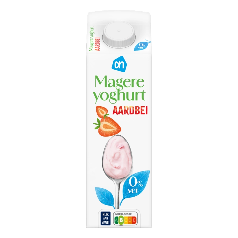 AH Magere yoghurt aardbei