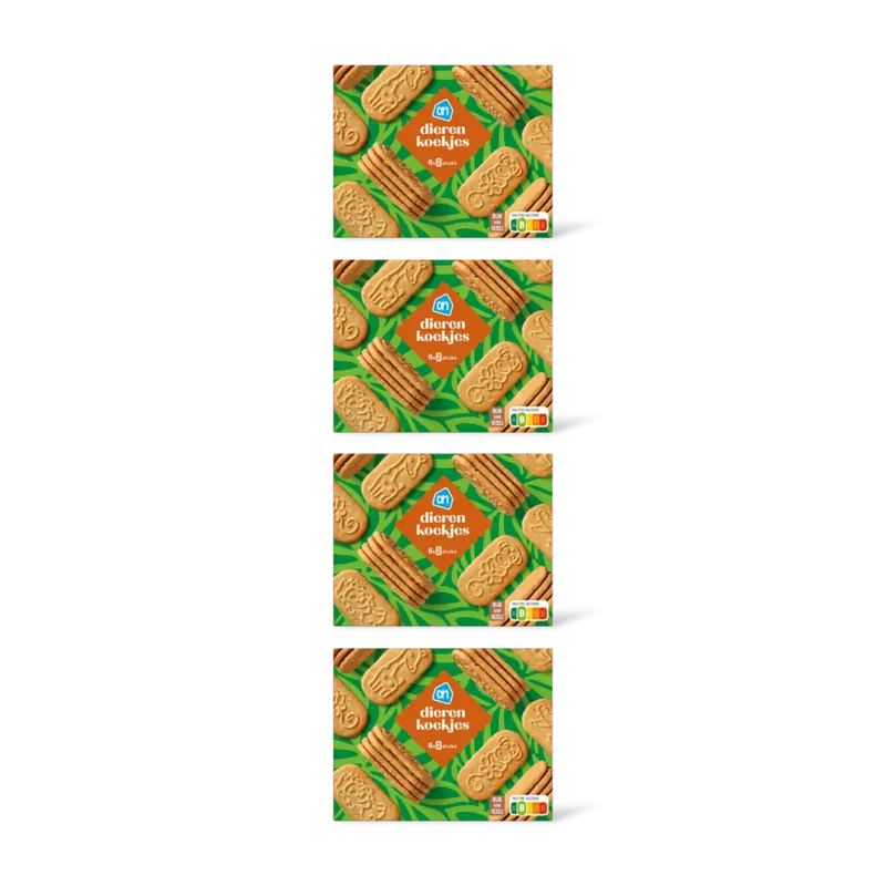 AH Dierenkoekjes 4-pack