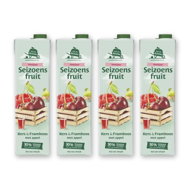 Van de Boom Seizoensfruit 4-pack