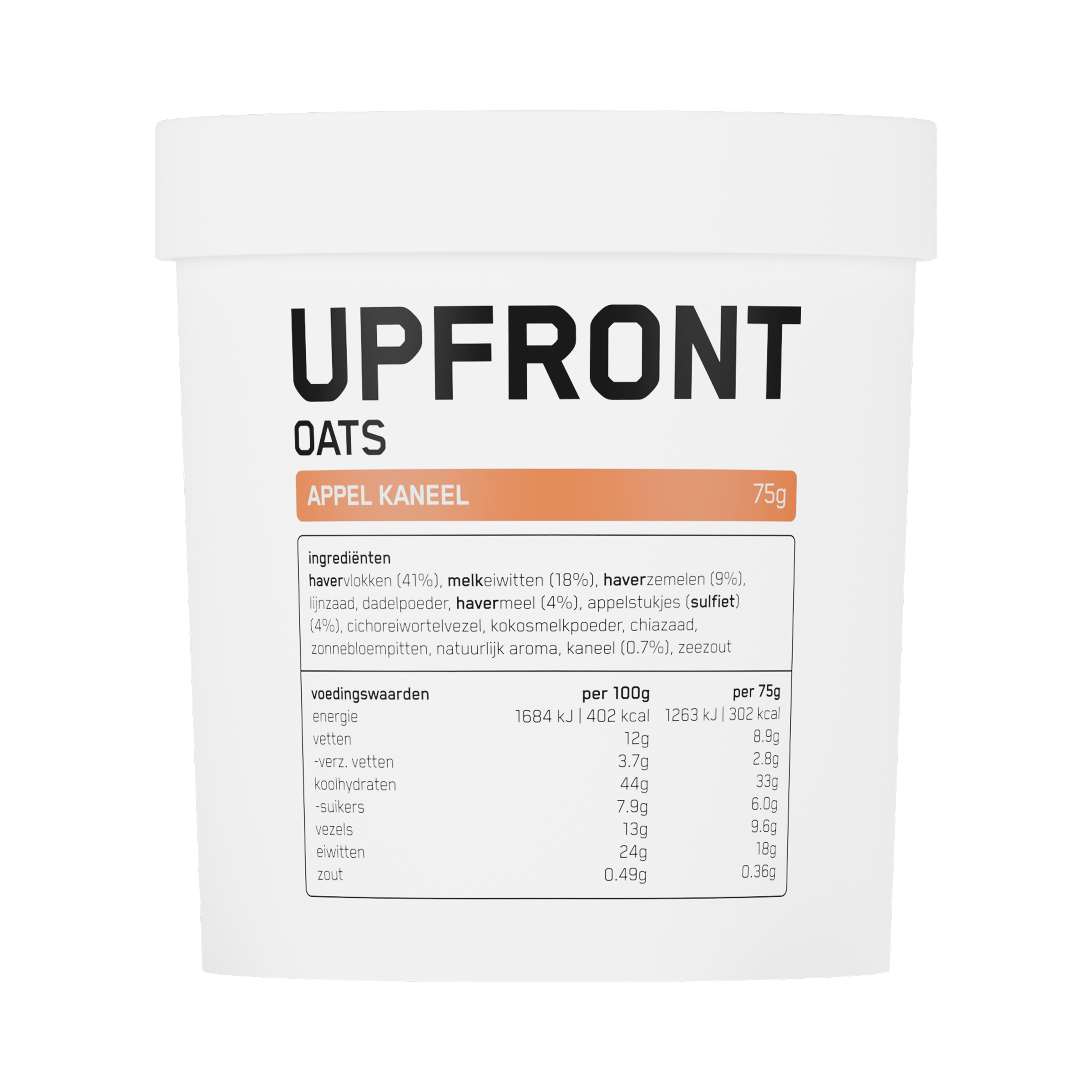 Upfront Oats appel kaneel