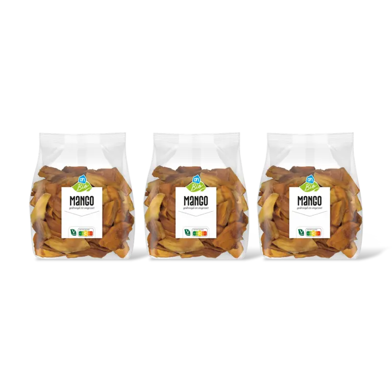 AH Biologisch Mango gedroogd 3-pack