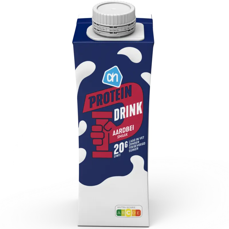 AH Proteïne drink aardbei smaak