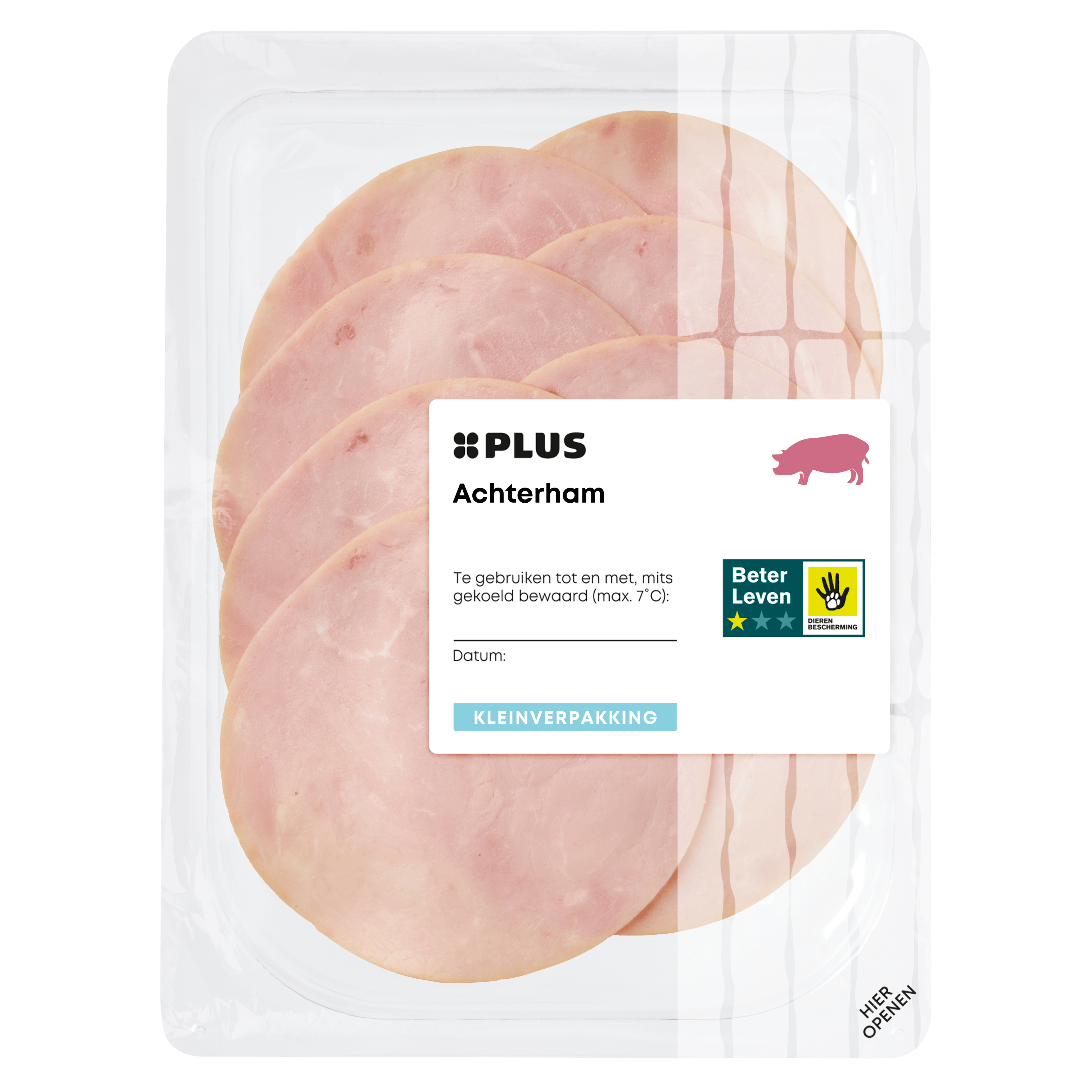 PLUS Achterham KVP
