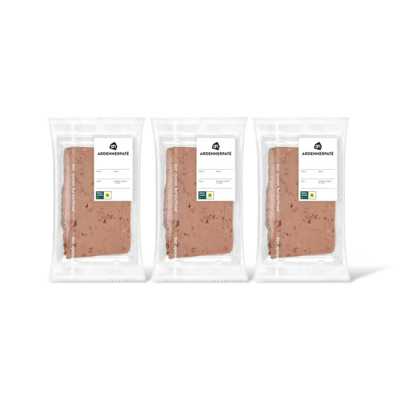 AH Ardenner paté 3-pack