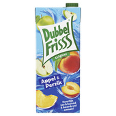 DubbelFrisss vruchtendrank appel perzik