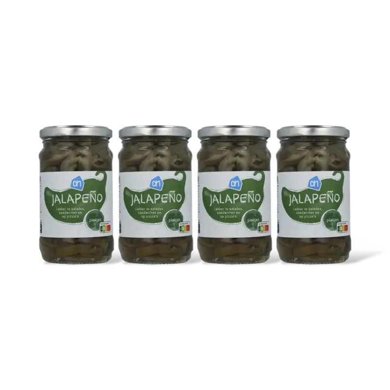 AH Jalapeno plakjes 4-pack