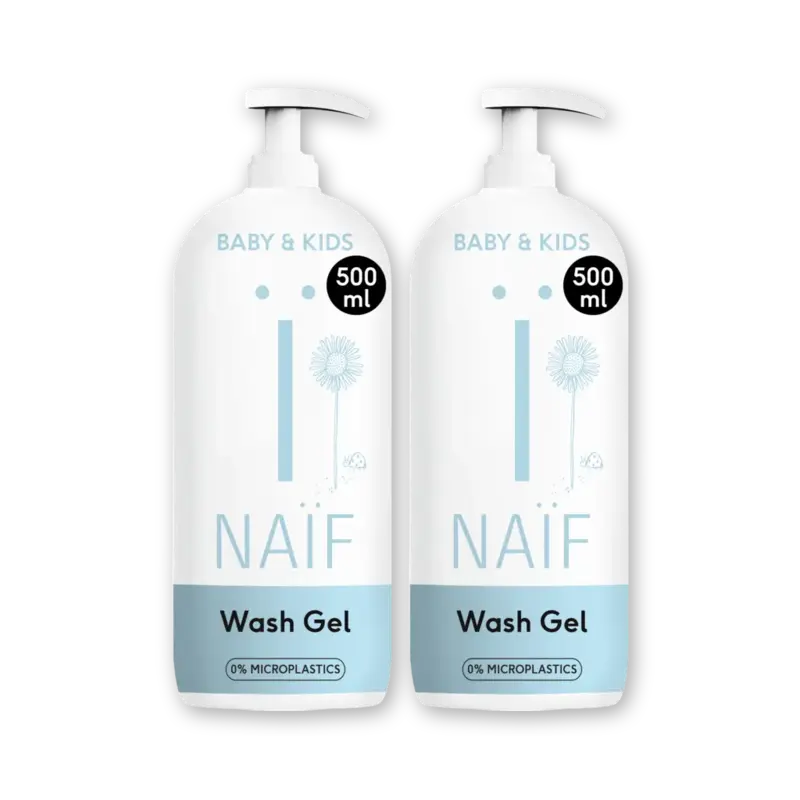 Naïf Baby & kids wash gel 2-pack