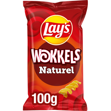 Lay's Wokkels Naturel Chips 100 g